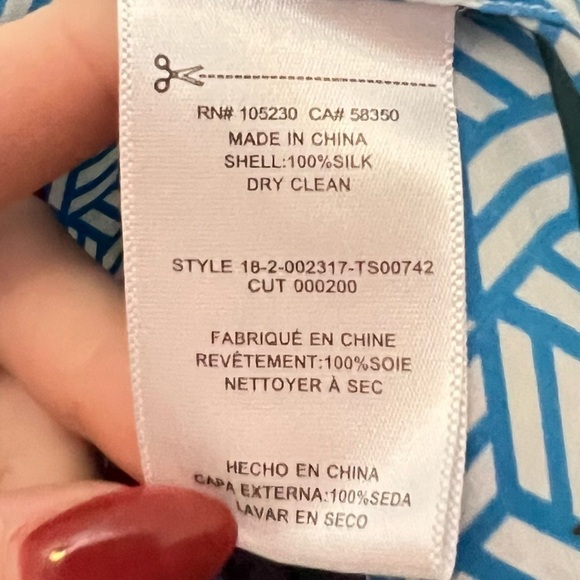 Equipment Floral Hana Top - Picture 8 of 8